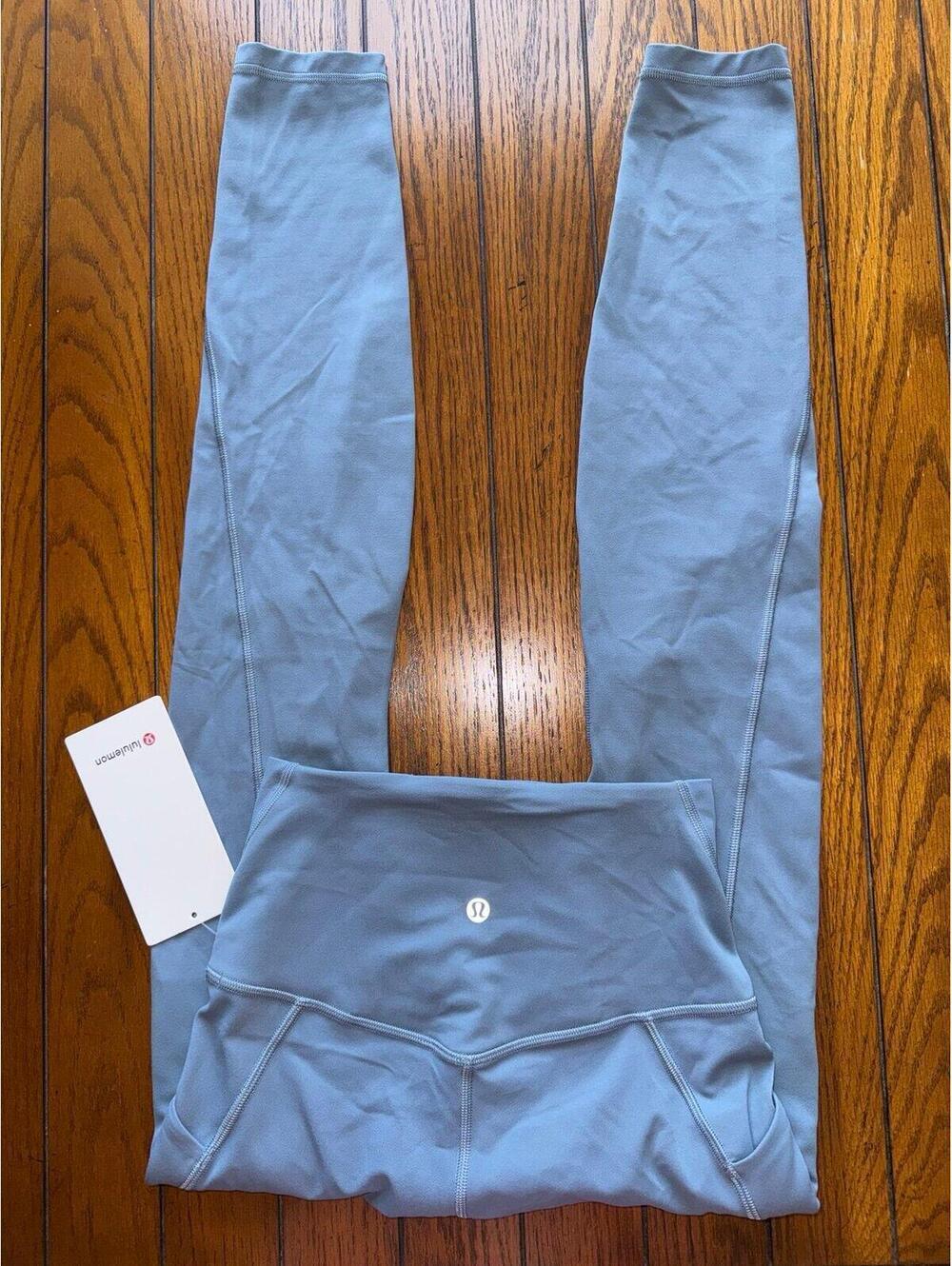 Lululemon Align With Pockets High Rise 28” Steel Blue Size 4 NWT